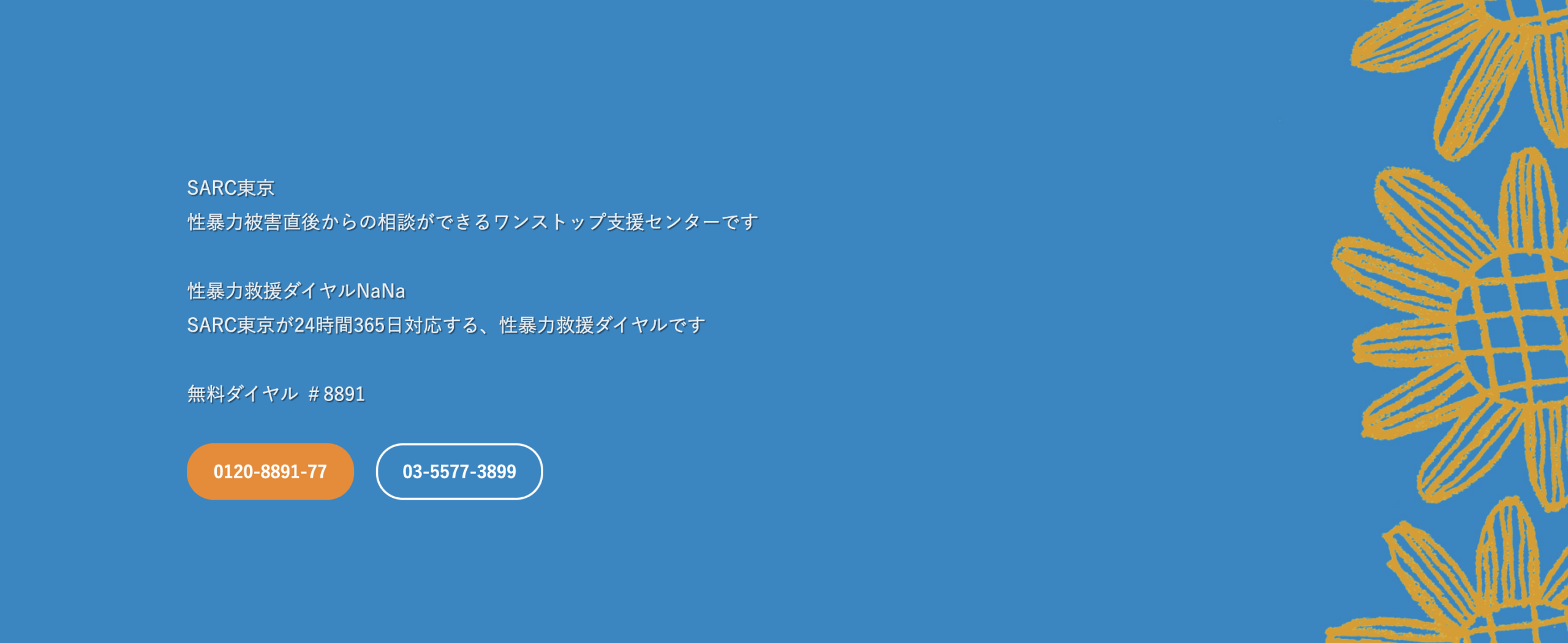 特定非営利活動法人性暴力救援センターSARC東京